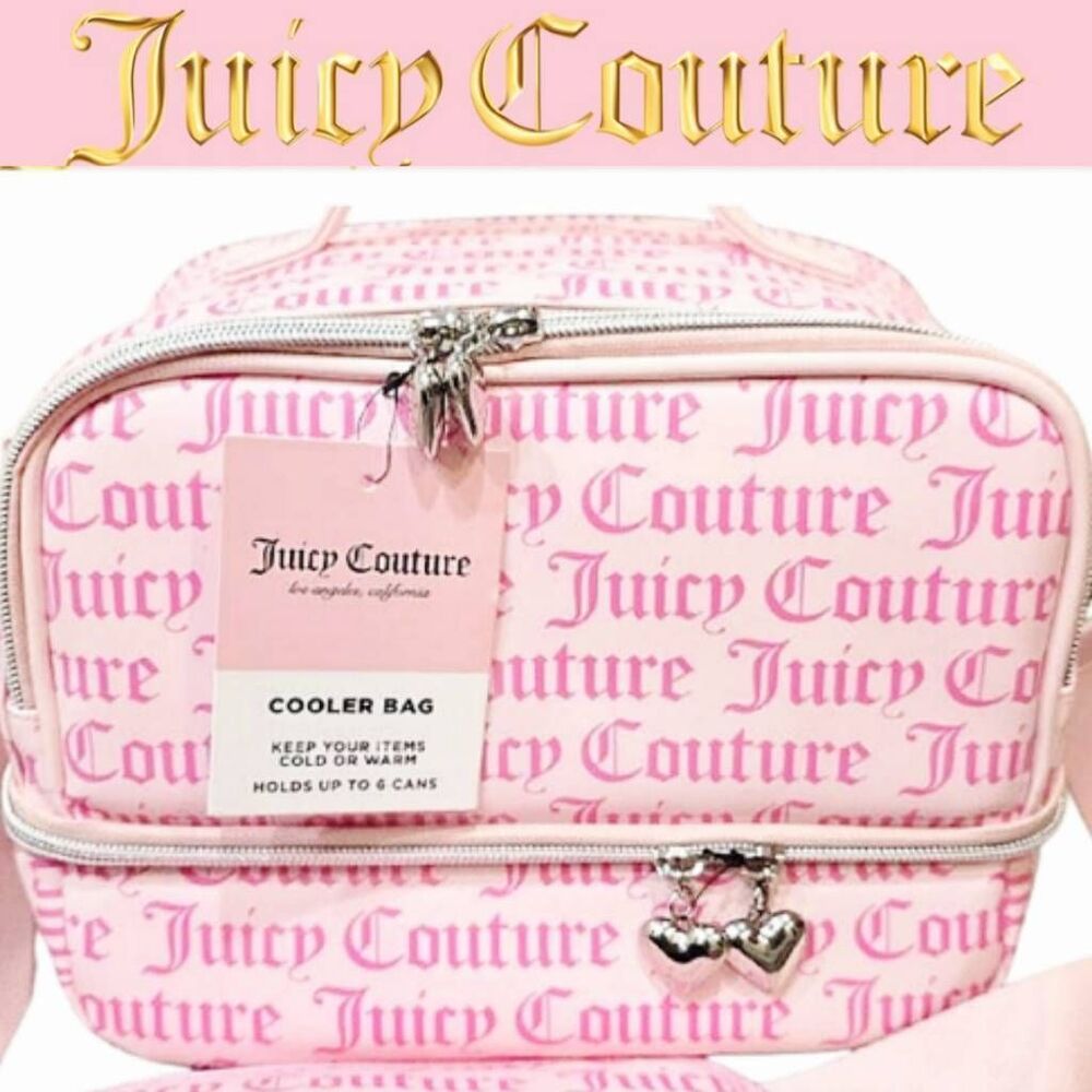 Juicy Couture Word Play Logo Insulated Cooler Bag‎